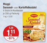 Semmelknödel im V-Markt Prospekt Semmelknödel von Maggi im aktuellen V-Markt Prospekt für 1,11 €