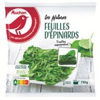 Promo FEUILLES D'ÉPINARDS SURGELÉES à 0,93 € dans le catalogue Auchan Supermarché à Haisnes