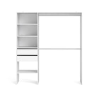 Brico Dépôt Le Plessis-Grammoire - Promo Kit dressing blanc "Zodiak" - H. 200 x L. 181,5 x P. 45 cm Promo Kit dressing blanc "Zodiak" - H. 200 x L. 181,5 x P. 45 cm à 89,90 € dans le catalogue Brico Dépôt à Le Plessis-Grammoire