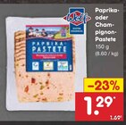 Paprika- oder Champignon-Pastete im Angebot bei Netto Marken-Discount in Karlsruhe Paprika- oder Champignon-Pastete Angebote von Wolf bei Netto Marken-Discount Karlsruhe für 1,29 €