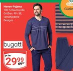 Herren-Pyjama von bugatti für 29,99 € bei GLOBUS im Angebot Herren-Pyjama von bugatti im aktuellen GLOBUS Prospekt