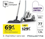 But Kingersheim - Promo Aspirateur sans sac Promo Aspirateur sans sac à 69,99 € dans le catalogue But à Kingersheim