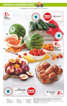 Catalogue Super U de la semaine "Super U" avec 2 pages, valide du 08/07/2025 au 13/07/2025 pour Sainte-Jamme-sur-Sarthe et alentours Prospectus Super U de la semaine "Super U" avec 2 pages, valide du 08/07/2025 au 13/07/2025 pour Sainte-Jamme-sur-Sarthe et alentours