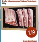 Frischer Schweinebauch am Stück vom Strohschwein Angebote bei EDEKA Gießen für 1,19 €