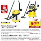 Nass-/Trockensauger WD 3 S V-17/4/20 Angebote von Kärcher bei toom Baumarkt Karlsruhe für 89,99 €