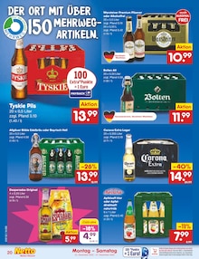 Saft im Netto Marken-Discount Prospekt "Aktuelle Angebote" mit 58 Seiten (Moers)