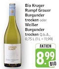 Grauer Burgunder Angebote von Bio Kruger Rumpf bei EDEKA Frankfurt für 8,99 €