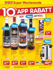 Aktueller Netto Marken-Discount Prospekt mit Rotwein, "Aktuelle Angebote", Seite 44