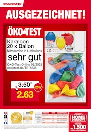 Luftballons im Woolworth Prospekt Aktuelle Angebote auf S. 14