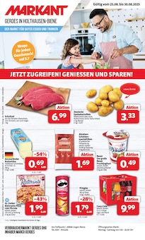 Markant Nordwest Prospekt der Woche "DER MARKT FÜR GUTES ESSEN UND TRINKEN" Seite 1, 25.08.2025 bis 30.08.2025 für Lingen Aktueller Markant Nordwest Prospekt "DER MARKT FÜR GUTES ESSEN UND TRINKEN" Seite 1 von 12 Seiten für Lingen