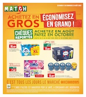Lait Demi-Écrémé Angebote im Prospekt "ACHETEZ EN GROS ÉCONOMISEZ EN GRAND !" von Supermarchés Match auf Seite 1