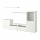 TV-Möbel, Kombination weiß Angebote von BESTÅ / LACK bei IKEA Achern für 421,98 €