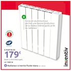 Mr.Bricolage L'Arbresle - Promo Radiateur à inertie fluide Idana Promo Radiateur à inertie fluide Idana à 179,00 € dans le catalogue Mr.Bricolage à L'Arbresle