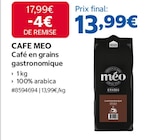 Café en grains gastronomique - CAFE MEO dans le catalogue Costco