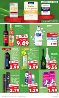 Wodka im aktuellen Kaufland Prospekt (Rostock) Wodka im Kaufland Prospekt "Hier bin ich richtig" mit 67 Seiten (Rostock)