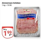 Aktuelle Zimmermann Angebote bei GLOBUS in Duisburg Aktuelles Schinken Angebot bei GLOBUS in Duisburg ab 1,99 €