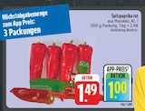 Spitzpaprika rot bei EDEKA im Prospekt "" für 1,00 €