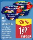 Aktuelles Zottarella Minis Classic Angebot bei ALDI Nord in Bochum ab 1,69 €