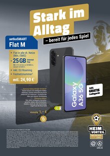 Smartphone im aktuellen aetka Prospekt (Pforzheim) Smartphone im aetka Prospekt "Stark im Alltag" mit 1 Seiten (Pforzheim)