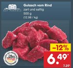 Gulasch vom Rind Angebote von Gut Ponholz bei Netto Marken-Discount Singen für 6,49 €