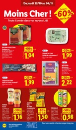 Prix et réduction Gâteaux apéritifs dans le prospectus Lidl en cours Offre Gâteaux apéritifs dans le catalogue Lidl du moment à la page 18