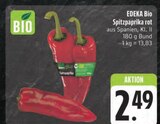 Spitzpaprika rot Angebote von EDEKA Bio bei E center Schweinfurt für 2,49 €