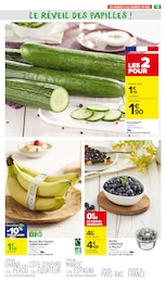 Prix et réduction Concombre dans le prospectus Carrefour Market en cours Offre Concombre dans le catalogue Carrefour Market du moment à la page 21
