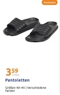 Pantoletten im Angebot bei Action in Recklinghausen Pantoletten Angebote bei Action Recklinghausen für 3,59 €