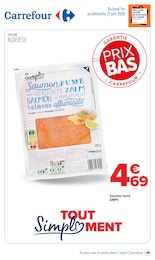 Prix et réduction Poisson dans le prospectus Carrefour en cours Offre Poisson dans le catalogue Carrefour du moment à la page 1