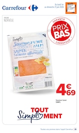 Saumon Fumé en promo dans le catalogue Carrefour à la page 1