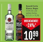 Carta Blanca oder Negra Angebote von Bacardi bei Marktkauf Reutlingen für 10,99 €