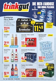Trinkgut Prospekt für Mülheim mit 10 Seiten Trinkgut Prospekt für Mülheim: "Aktuelle Angebote", 10 Seiten, 10.08.2026 - 15.08.2026