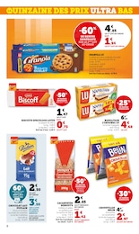 Prix et réduction Granola dans le prospectus U Express en cours Offre Granola dans le catalogue U Express du moment à la page 8