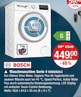 Aktuelles Waschmaschine Serie 4 Angebot bei V-Markt in Augsburg ab 449,00 €