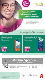 mea - meine apotheke Prospekt Unsere Januar-Angebote mit 4 Seiten