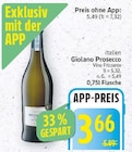 Giolano Prosecco im aktuellen E center Prospekt