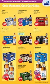 Bier im Getränke Hoffmann Prospekt "Aktuelle Angebote" mit 12 Seiten (Rheine)