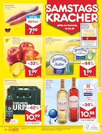 Lillet Angebot & Preis im aktuellen Netto Marken-Discount Prospekt Lillet Angebot im aktuellen Netto Marken-Discount Prospekt auf Seite 62