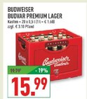 Premium Lager im Angebot bei Marktkauf in Herne Premium Lager Angebote von Budweiser Budvar bei Marktkauf Herne für 15,99 €