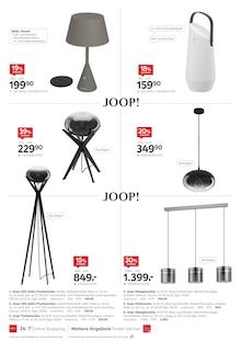 LED-Lampe im aktuellen XXXLutz Möbelhäuser Prospekt (Stuttgart) LED-Lampe im XXXLutz Möbelhäuser Prospekt "JOOP! Aktionswochen" mit 20 Seiten (Stuttgart)