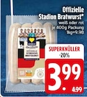 Offizielle Stadion Bratwurst Weiß im Angebot bei EDEKA in Ravensburg Offizielle Stadion Bratwurst Weiß Angebote bei EDEKA Ravensburg für 3,99 €