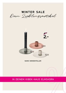 Kerzen im Kibek Prospekt "WINTER SALE" mit 21 Seiten (Hamburg)