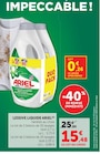Lessive liquide - ARIEL en promo chez Super U Toulon à 15,48 €
