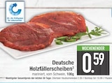 Deutsche Holzfällerscheiben im EDEKA Prospekt Deutsche Holzfällerscheiben von im aktuellen EDEKA Prospekt für 0,59 €