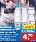 Mineralwasser im Angebot bei Netto Marken-Discount in Görlitz Mineralwasser Angebote von Gerolsteiner bei Netto Marken-Discount Görlitz für 4,79 €