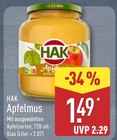 Apfelmus von HAK im aktuellen ALDI Nord Prospekt