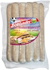 Stadion-Bratwurst von Böklunder im aktuellen REWE Prospekt für 6,79 €
