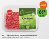 Aktuelles Bio-Rinderhackfleisch Angebot bei tegut in Mainz ab 6,99 €