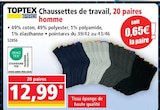 Promo Chaussettes de travail à 12,99 € dans le catalogue Norma à Strasbourg