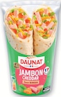 Be Wrappy Jambon Cheddar Sauce Burger - DAUNAT dans le catalogue Intermarché Hyper